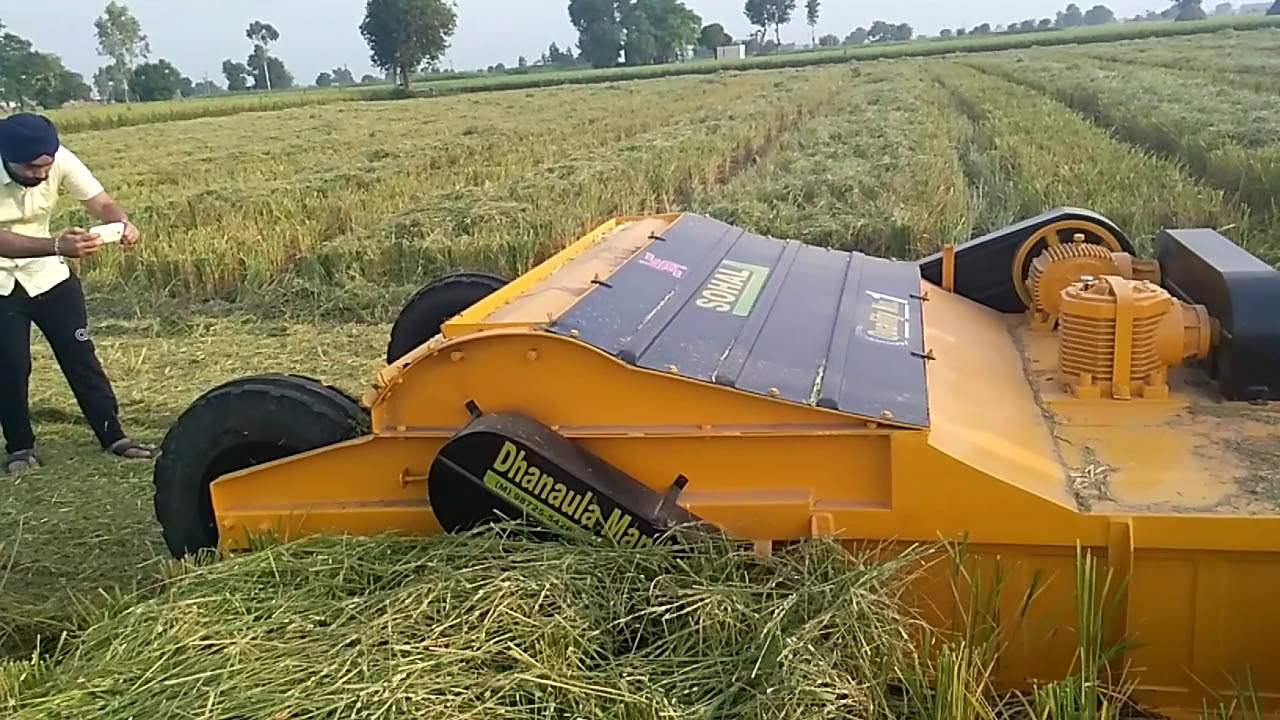 Sohal Agro Paddy Chopper
