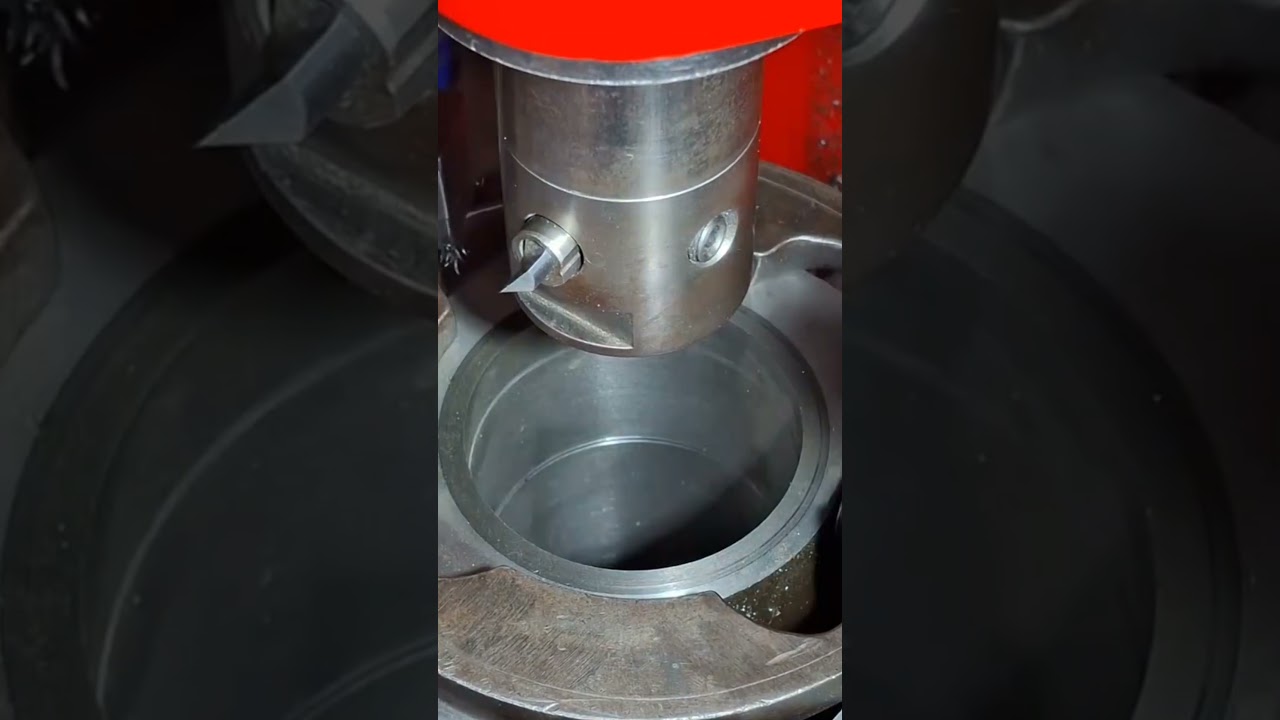 Cara memperbesar ukuran lubang liner boring motor #incujin