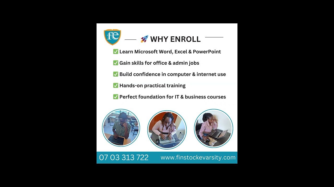 Best Basic Computer Skills Course After KCSE in Kenya