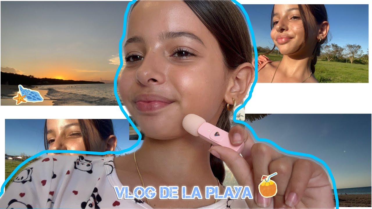Vlog de la playa 🏝️☀️  