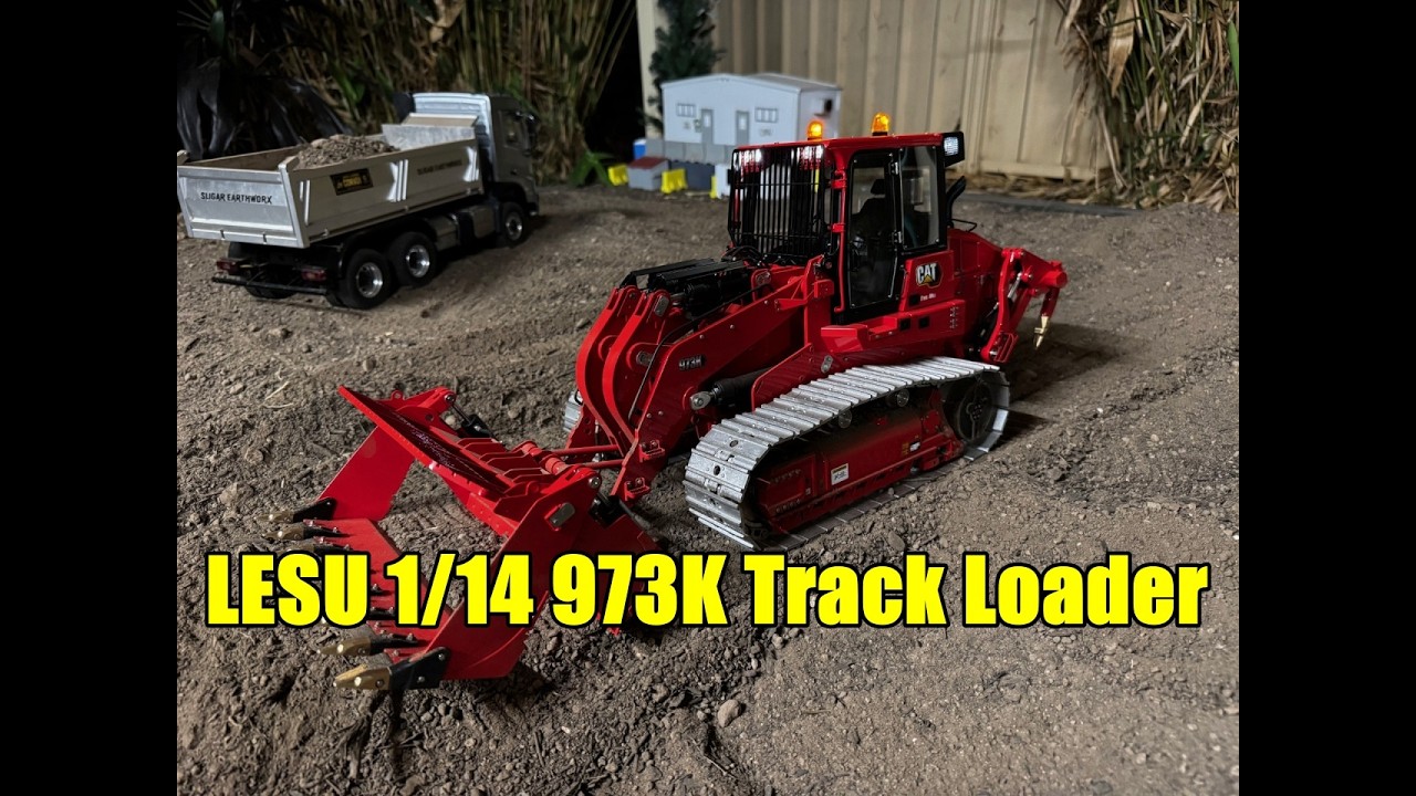 LESU 1/14 973K Track Loader RC Construction