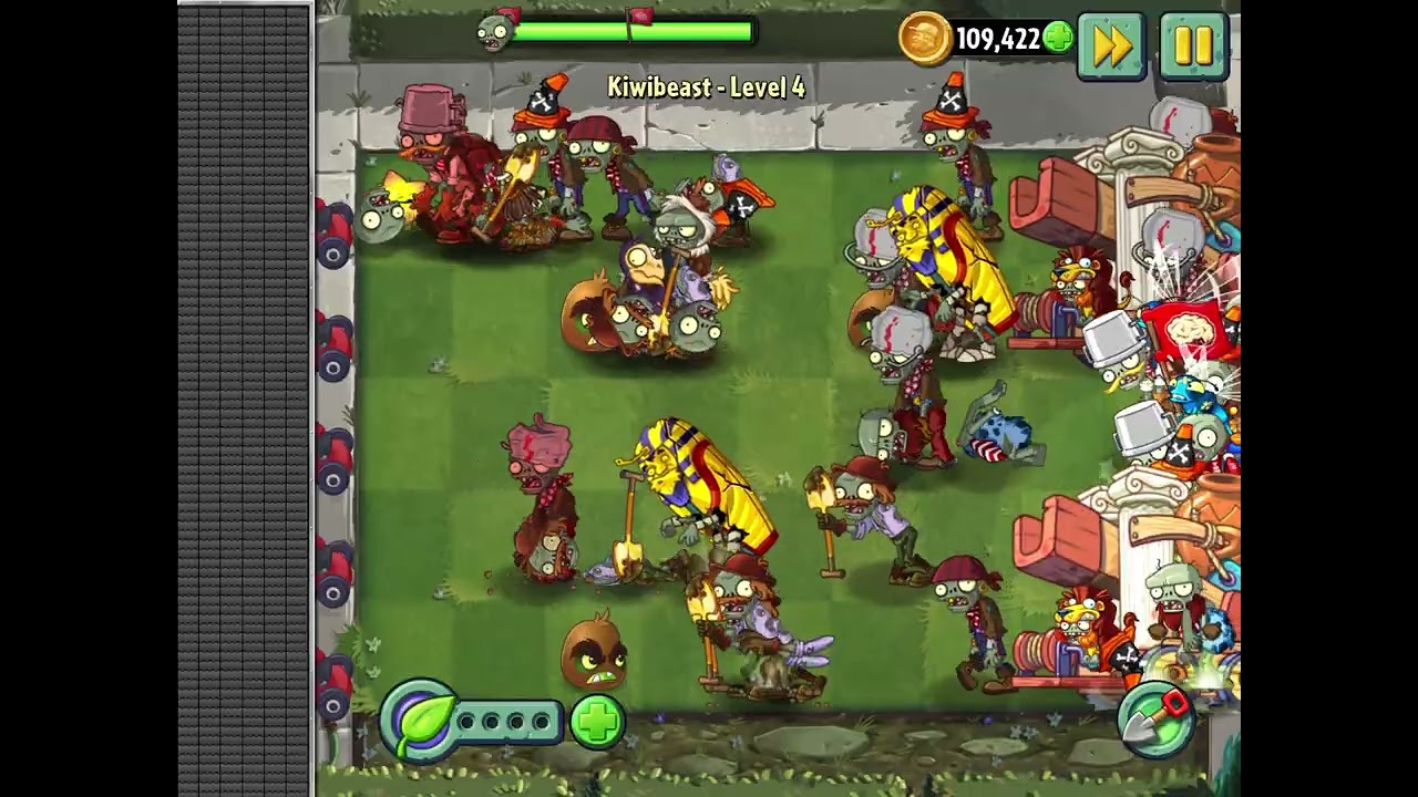 PvZ 2 New Plant Nursery Kiwibeast Level 4