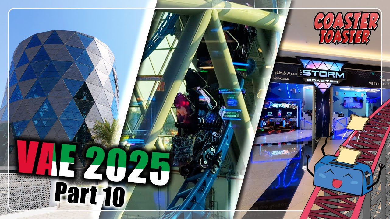 The Storm Coaster - Eine eher nicht so gute Intamin-Achterbahn in einer Mall | VAE Vlog 10