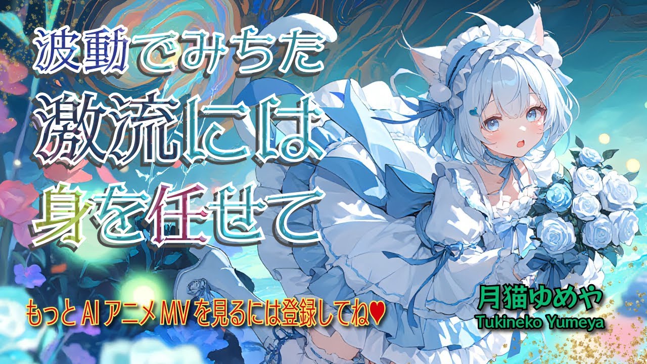 波動でみちた激流には身を任せて／Surrender to the Torrent of Resonance【AIアニメMV】