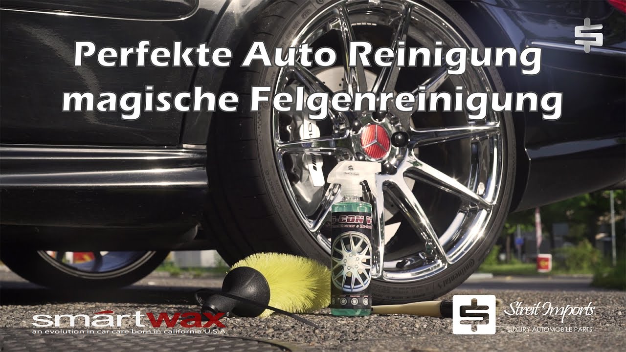 008 - Perfekte Auto Reinigung - magische Felgenreinigung - Anwendung