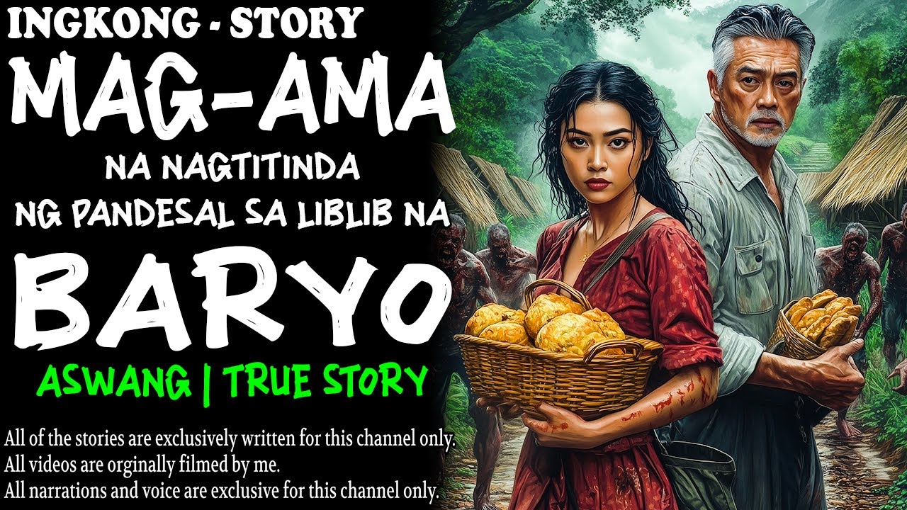 MAG-AMA NA NAGTITINDA NG PANDESAL SA LIBLIB NA BARYO | Kwentong Aswang