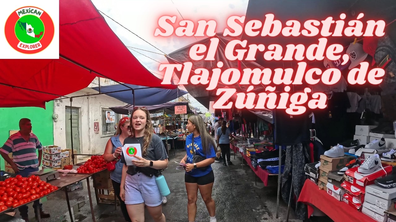 San Sebastián el Grande, Tlajomulco de Zúñiga  4K Walking Tour