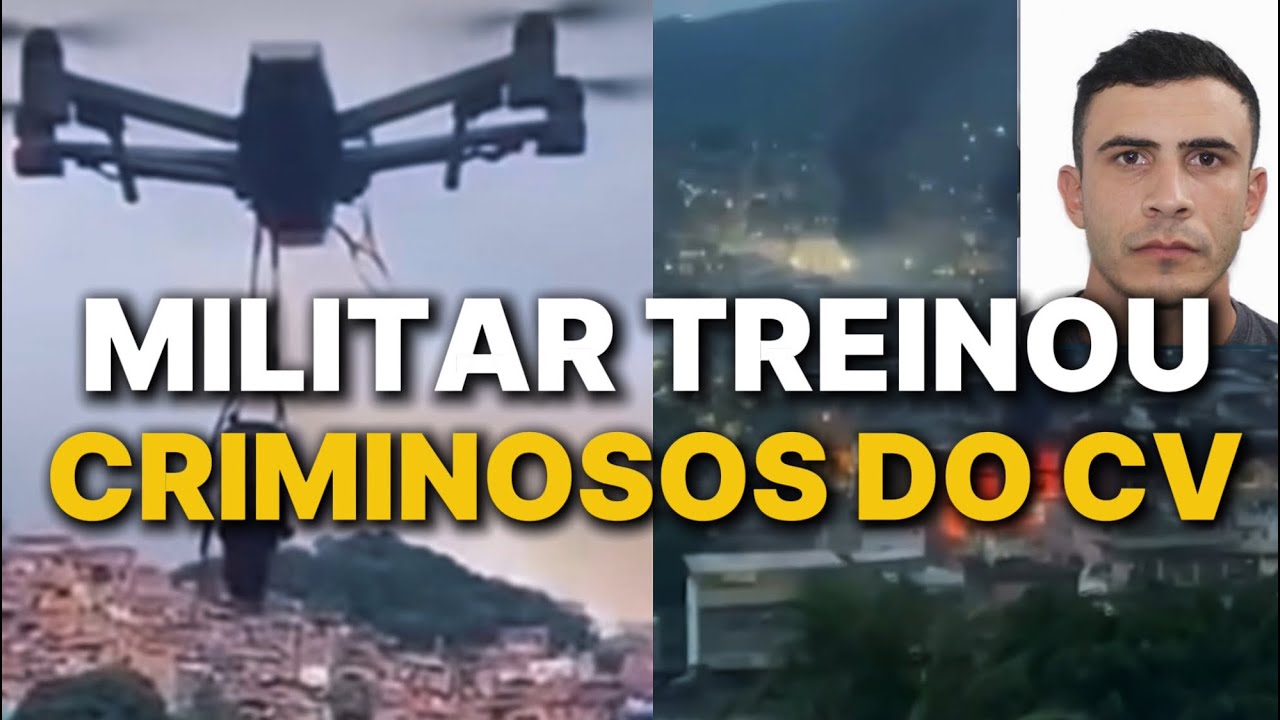 Drones-bomba no Rio: o cabo da Marinha que ensinou traficantes