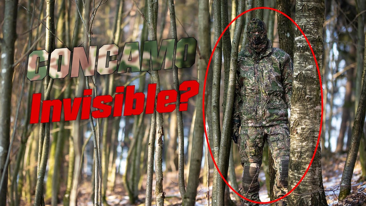 CONCAMO Camouflage - Invisible without Ghillie?