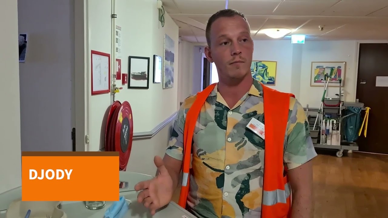 Meelopen bij het verpleeghuis De Leeuwenhoek van Stichting Humanitas in Rotterdam