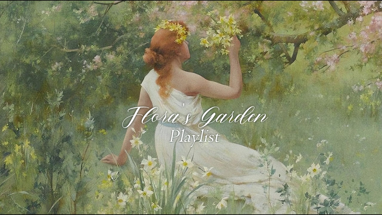 Calm Dreamy Fantasy Music for Study & Focus | Flora's Garden🌸