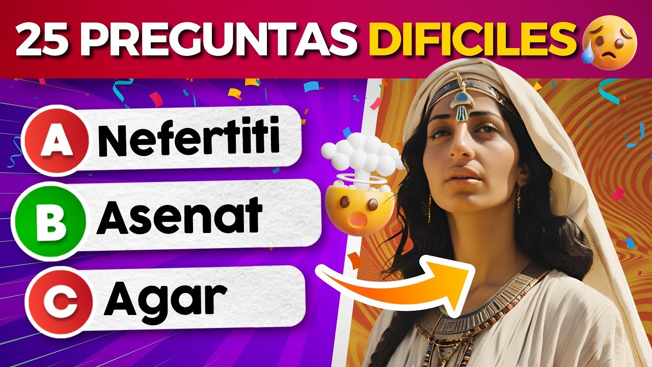 25 Preguntas DIFICILES de la Biblia🤯 | Quiz Biblico Parte 44