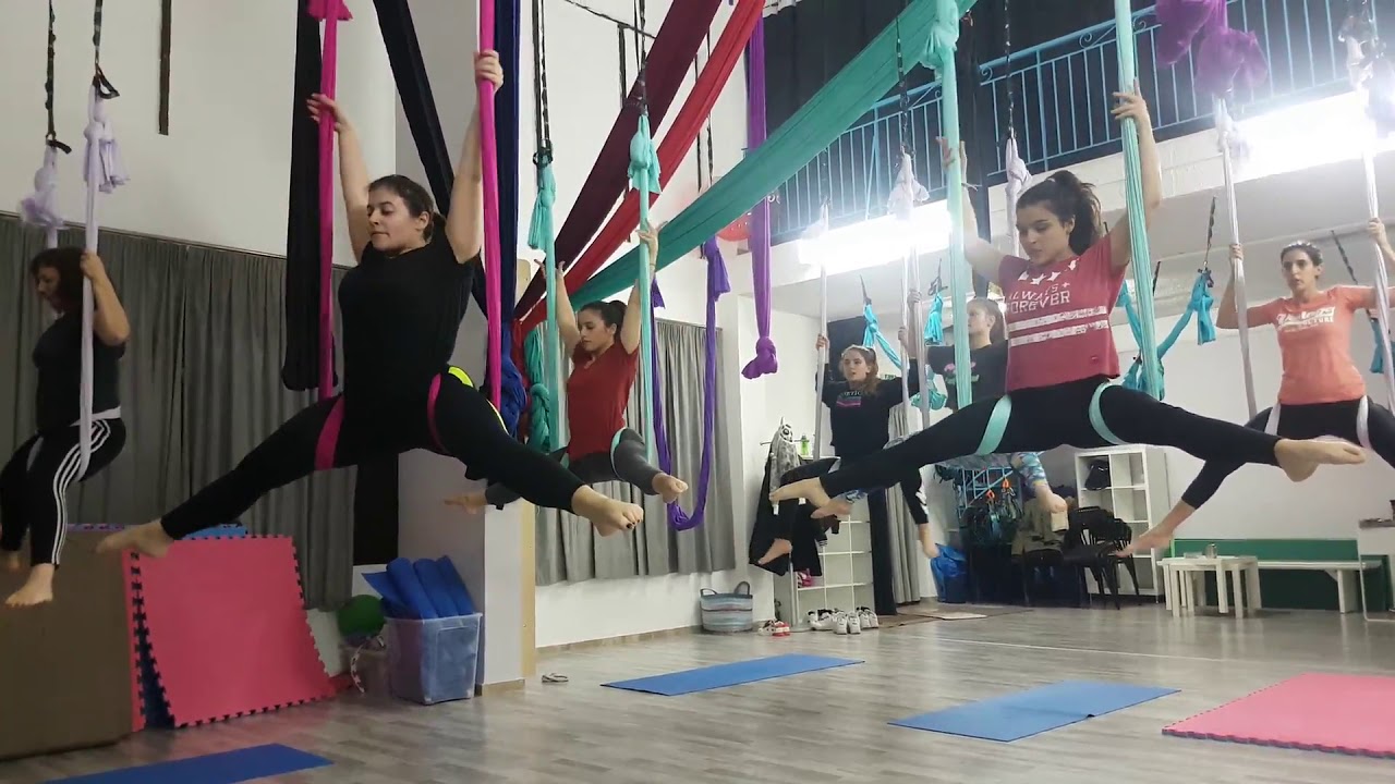 Aerial dance Χορογραφία εύκολη και αργή