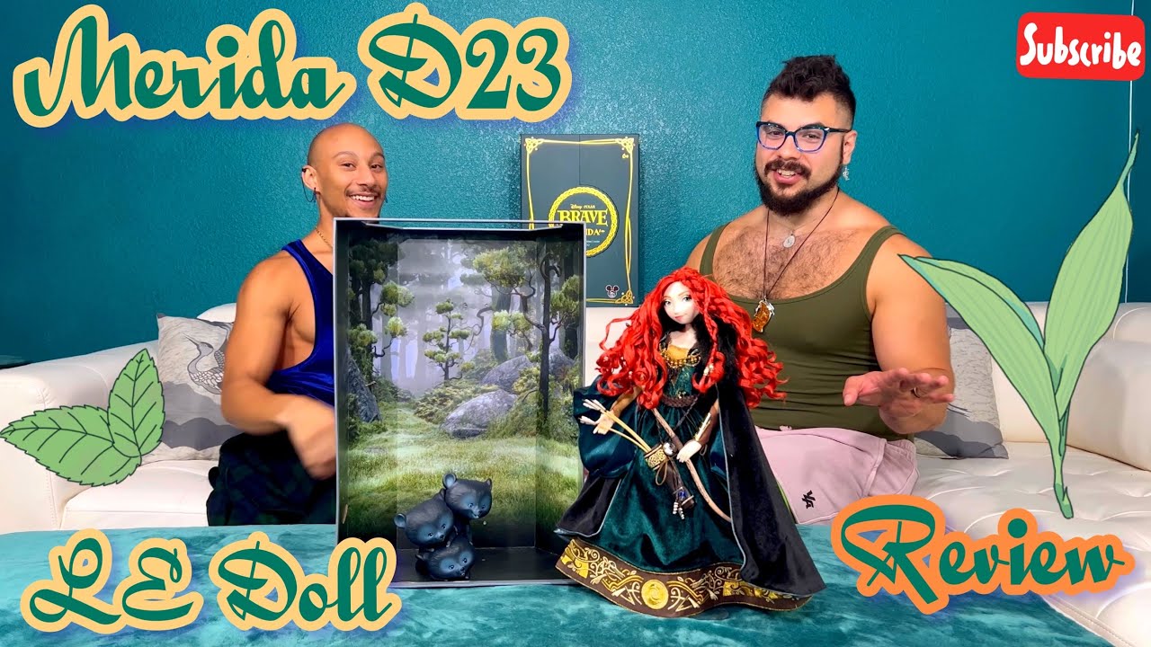 Disney D23 Exclusive Limited Edition Merida Doll Review and Debox