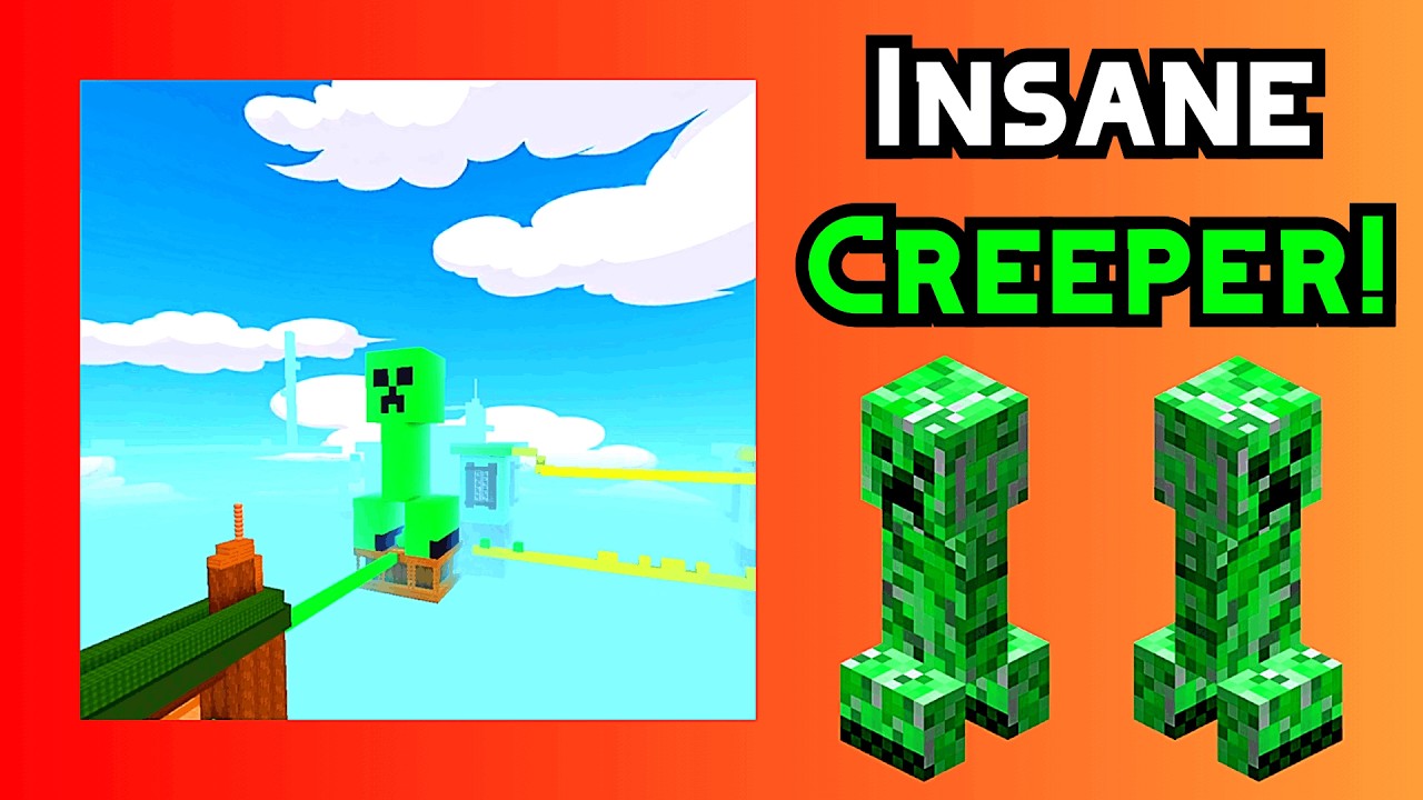 I BUILT the CRAZIEST Creeper in Minefun.io Bed Wars 😱🔥