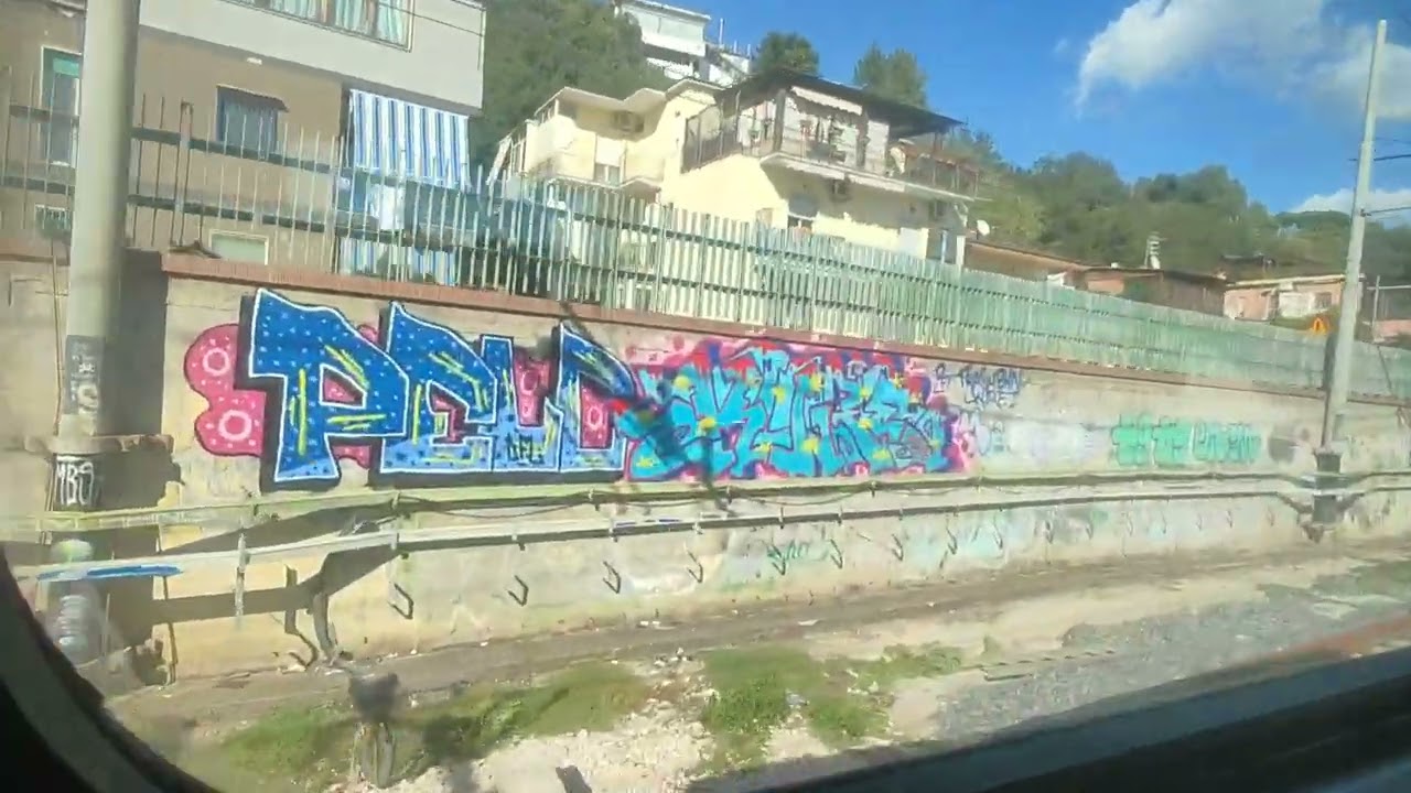 Cumana: viaggio in treno da Fusaro a Gerolomini sull' ET.403.