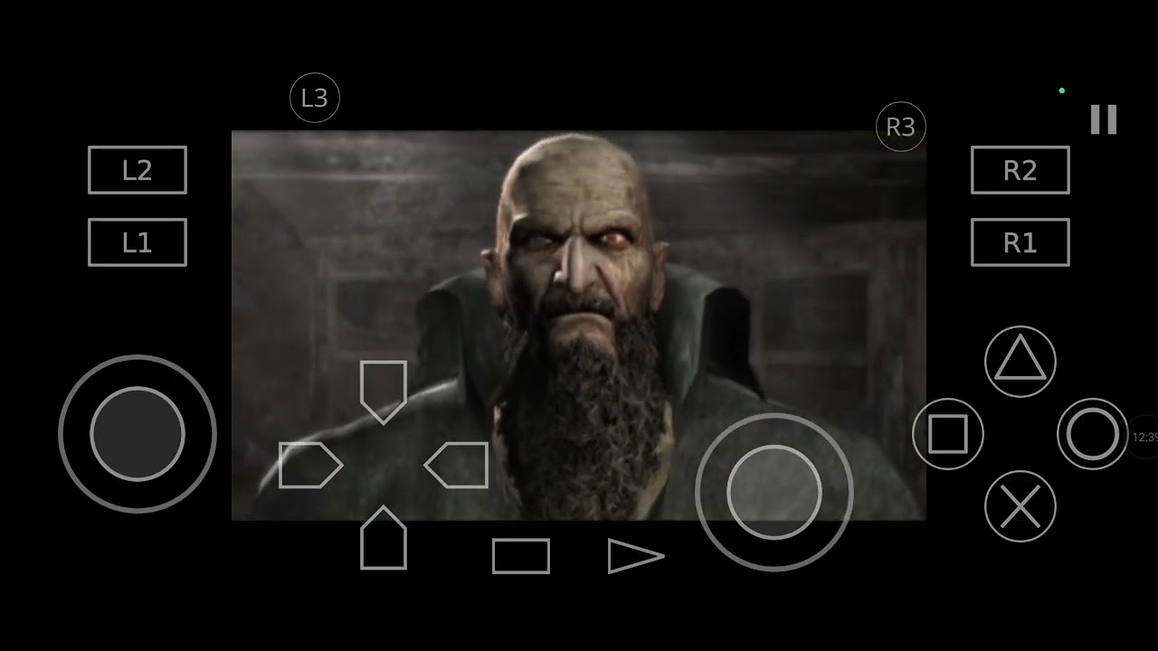 Residen evil 4 capitulo completo 1.2 Emulador  AEtherSXS2 android 