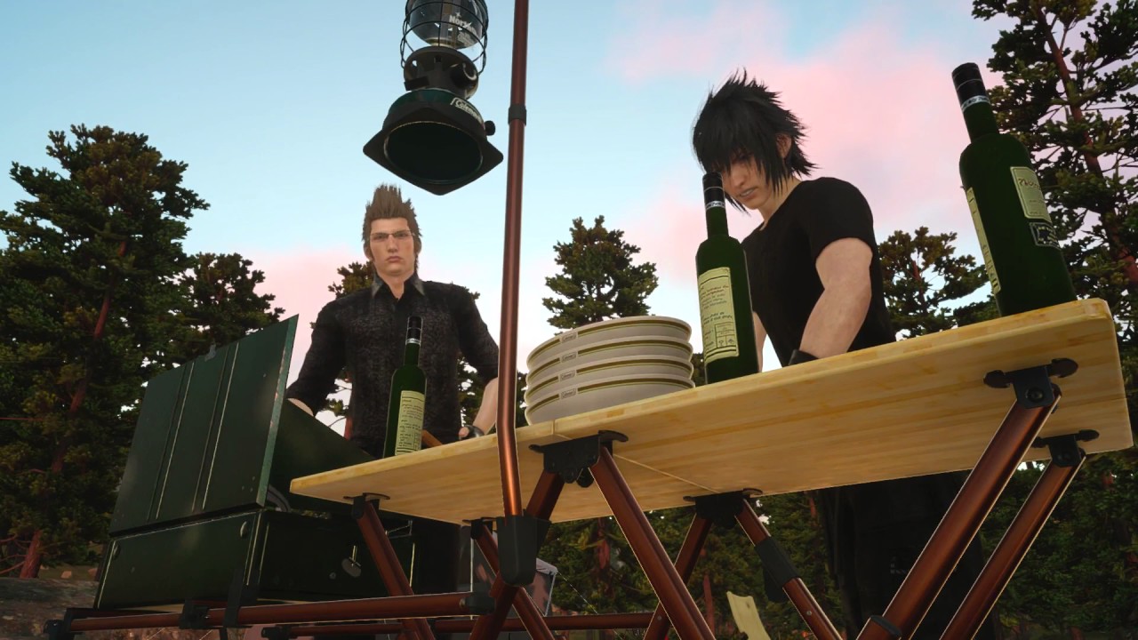FINAL FANTASY XV - Cutting Vegetables With Ignis l Secret Mission & Cutscene