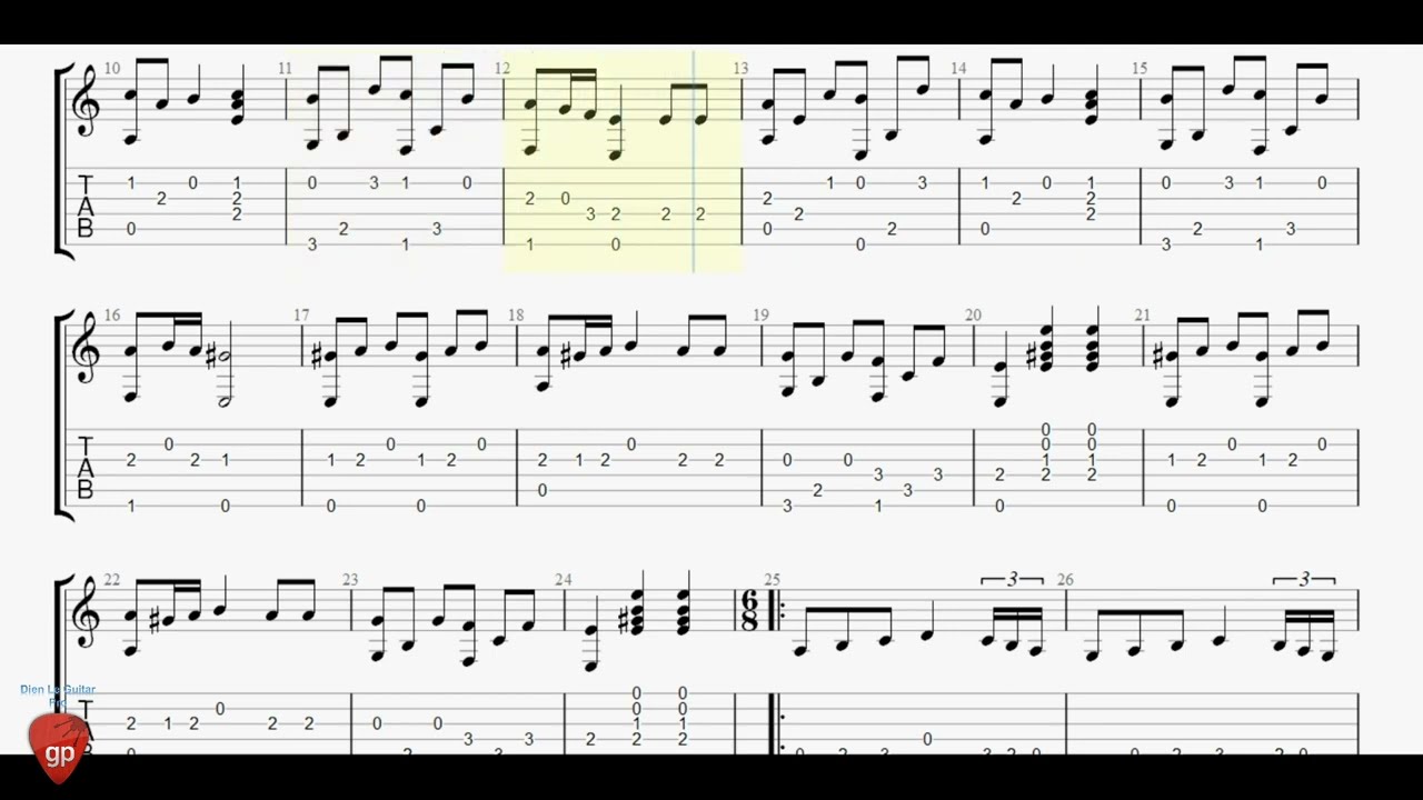 Federico Garcia Lorca - El Cafe de Chinitas - Guitar Tab