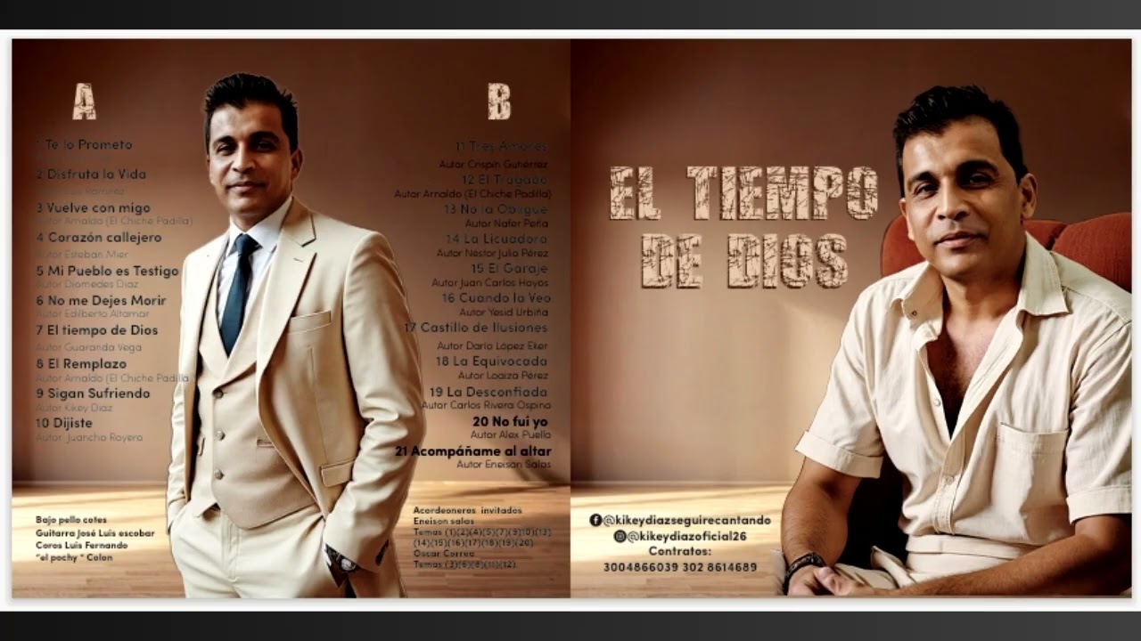 Dijiste Kikey Díaz Autor Juancho Royero Acordeon invitado Eneison salas 