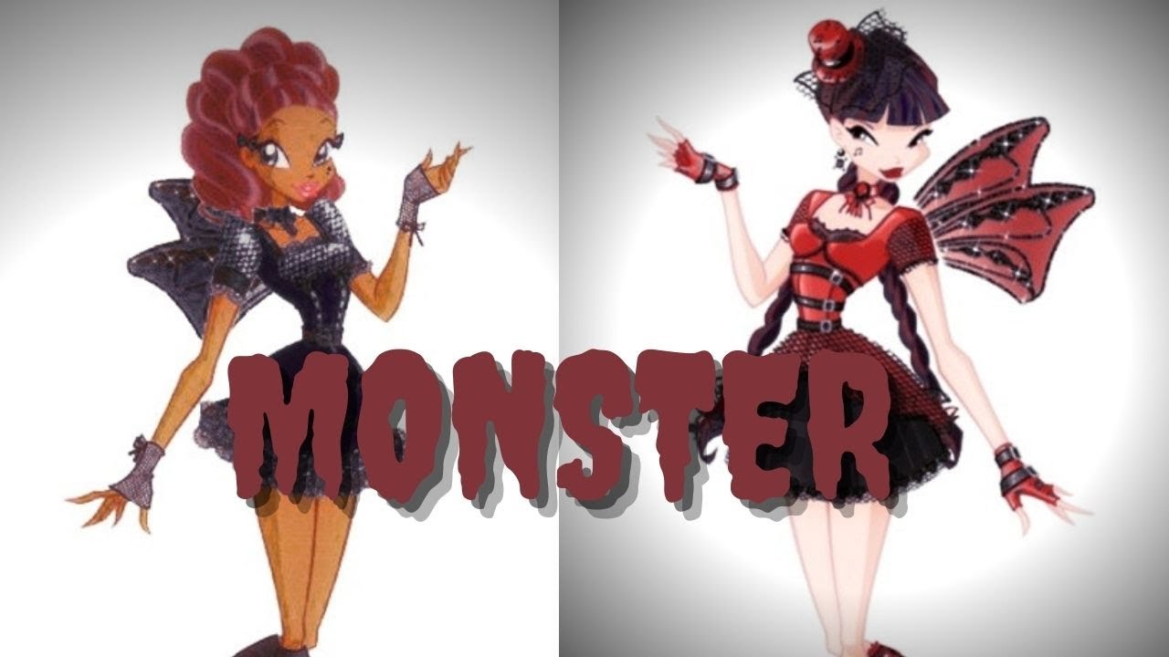 Dark Winx || Musa & Layla -  Monster *Request*