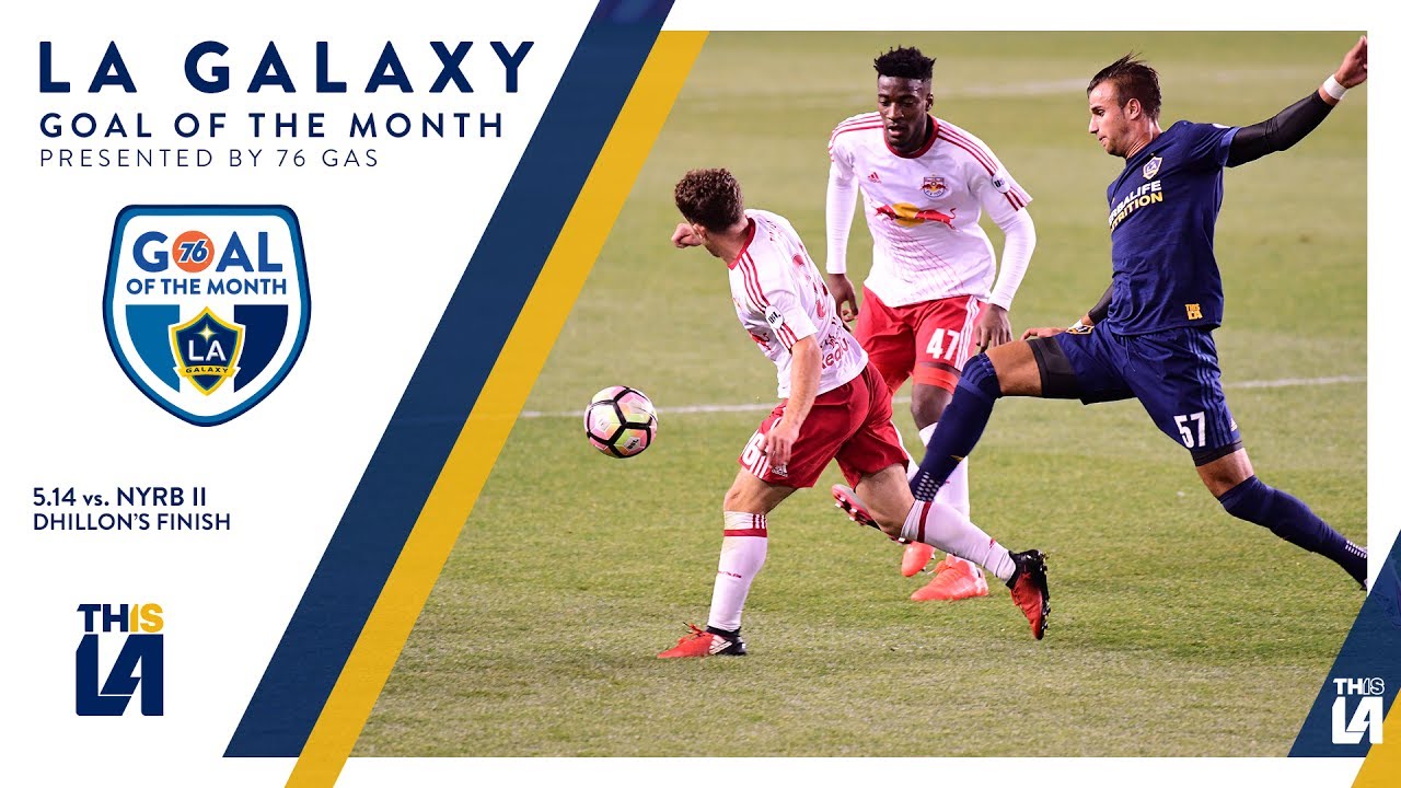 Justin Dhillon hits a clean finish on the volley | Goal of the Month - presented by 76 Gas