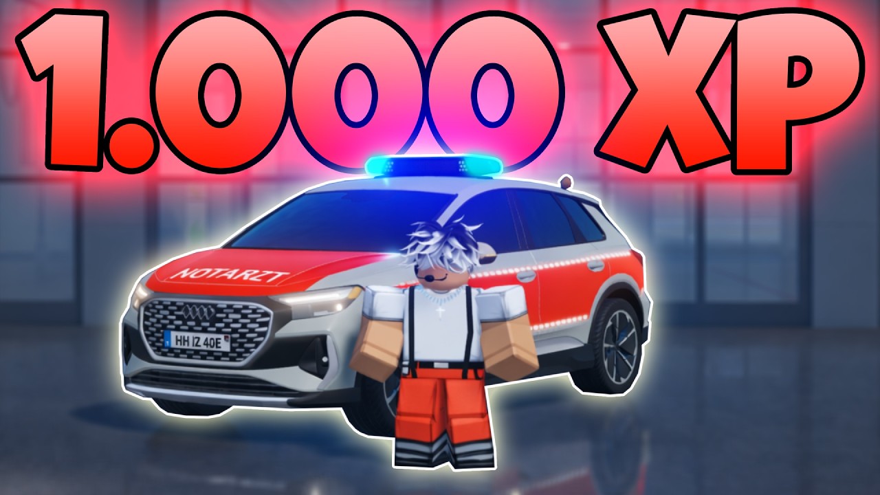 SO SCHNELL 1.000 XP und 50.000€ in NOTRUF HAMBURG | ROBLOX Deutsch Update