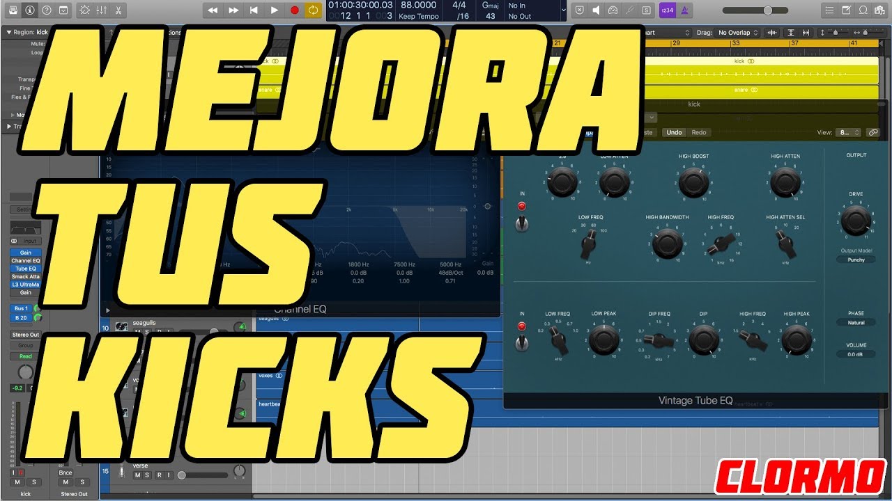 Como Mejorar un Kick (Vintage Tube EQ)