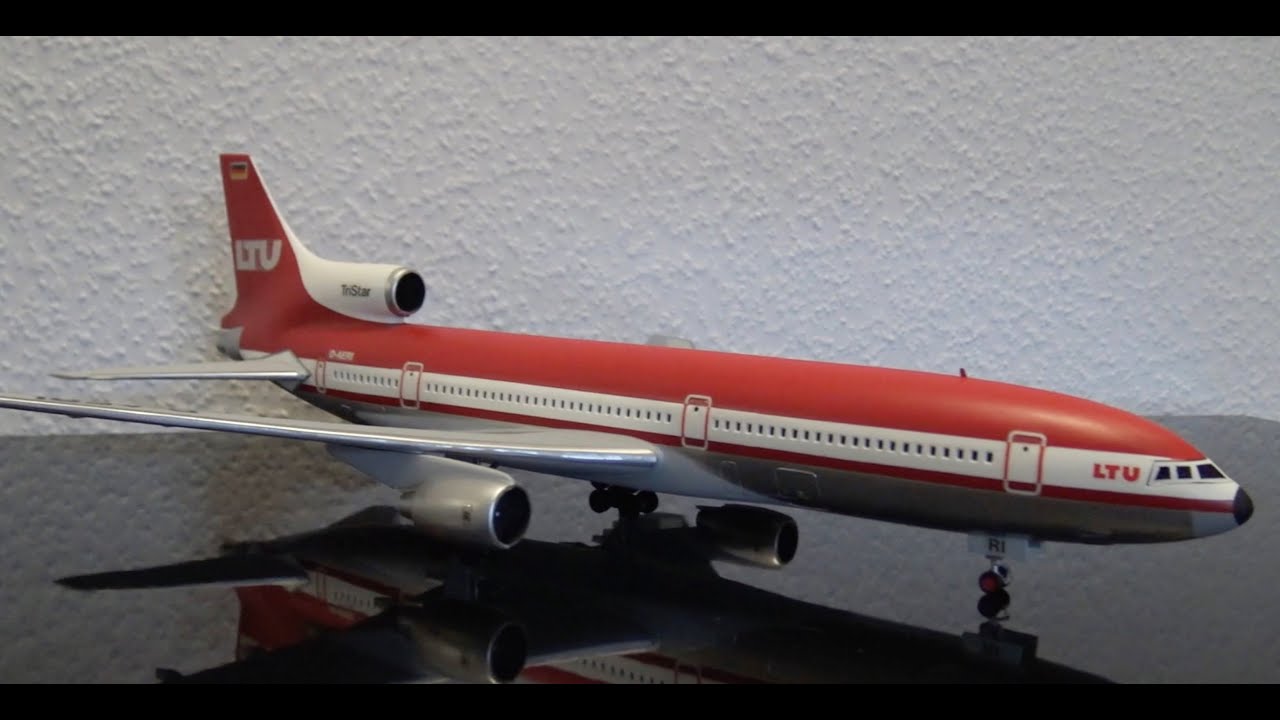 LTU Lockheed Tristar Revell 1988 1:144 build story