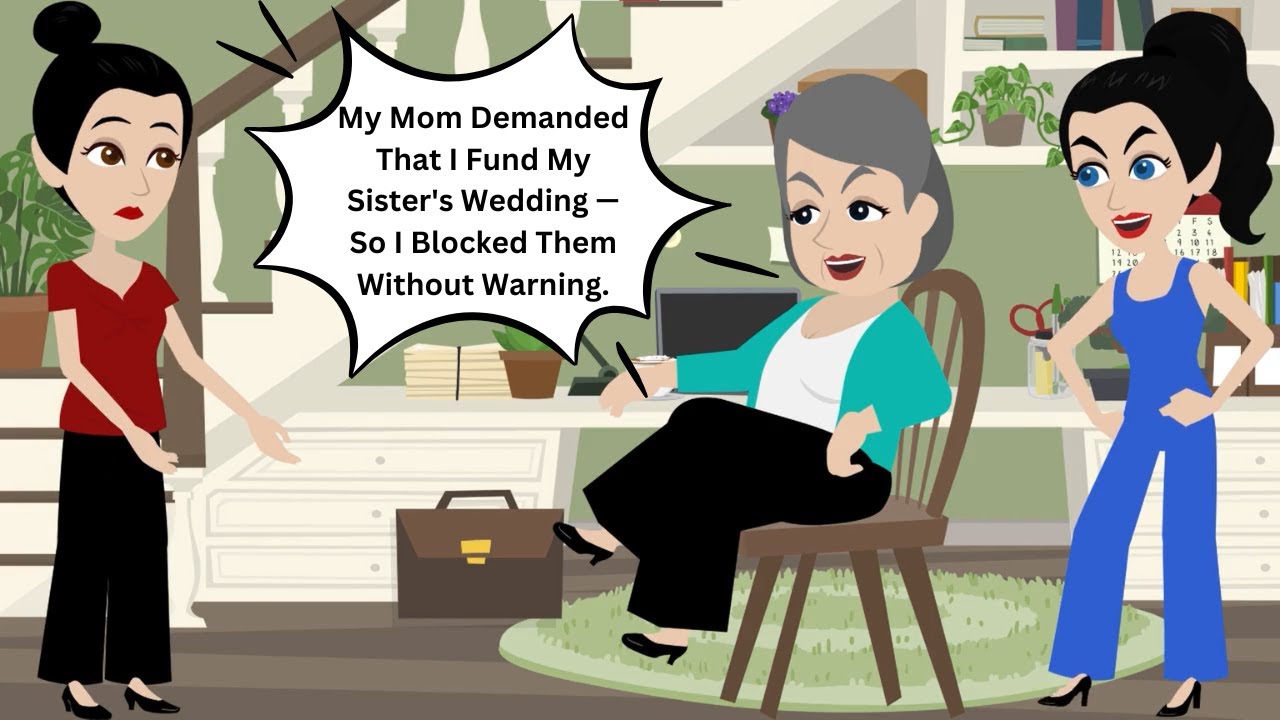 My Mom Demanded That I Fund My Sister's Wedding — So I Blocked Them Without Warning.