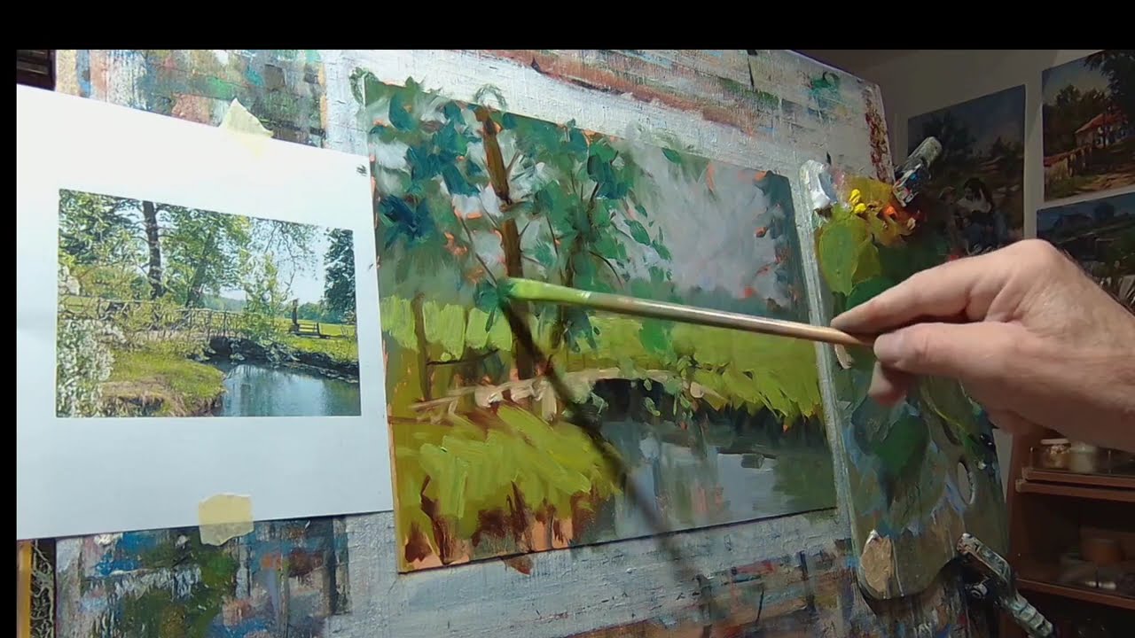 Кристиан Арнульд / Демонстрация живописи маслом