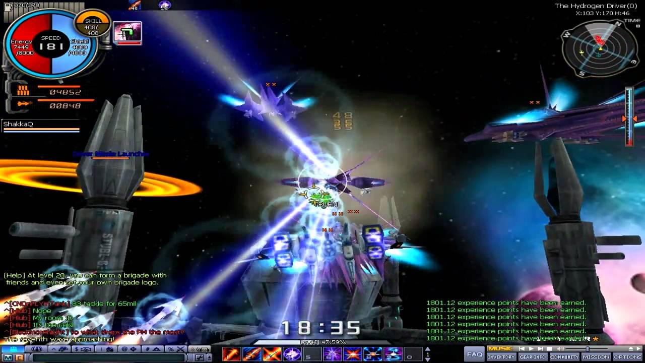 [Old Times] Ace Online: Infinity Field II: The Hydrogen Driver showcase video
