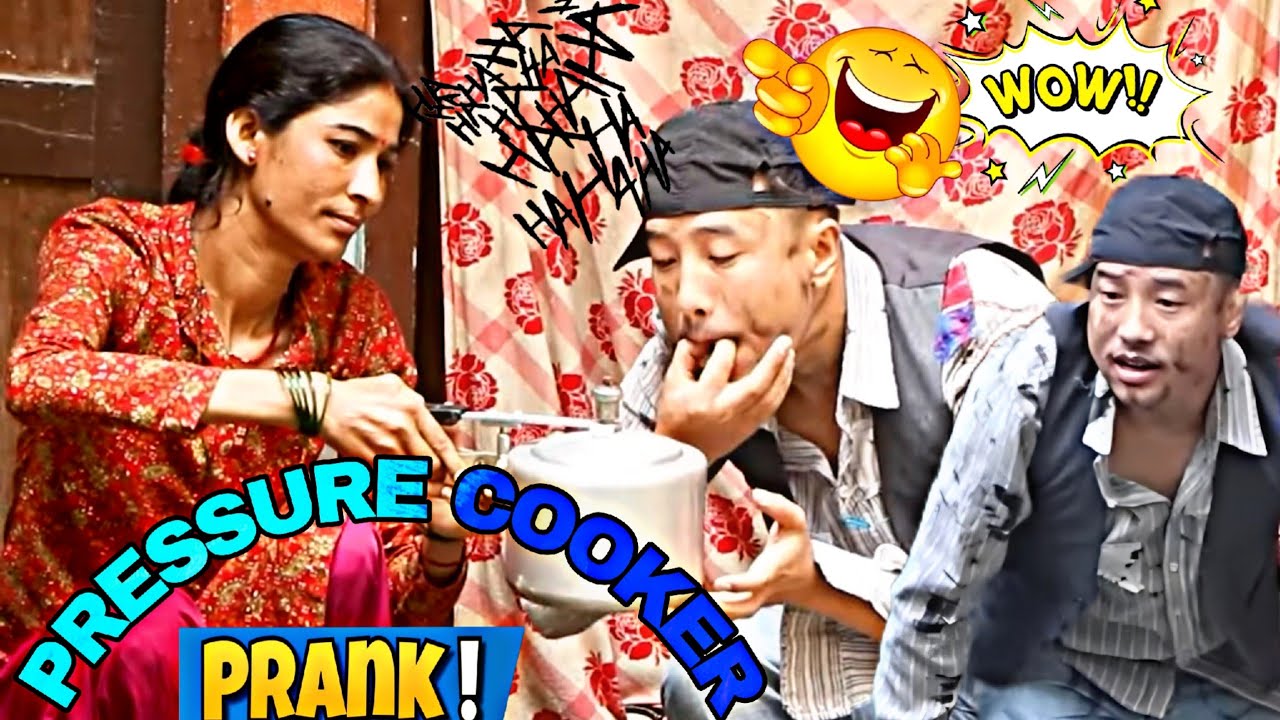 pressure cooker prank || alish rai new prank || new nepali prank || alish rai new video ||