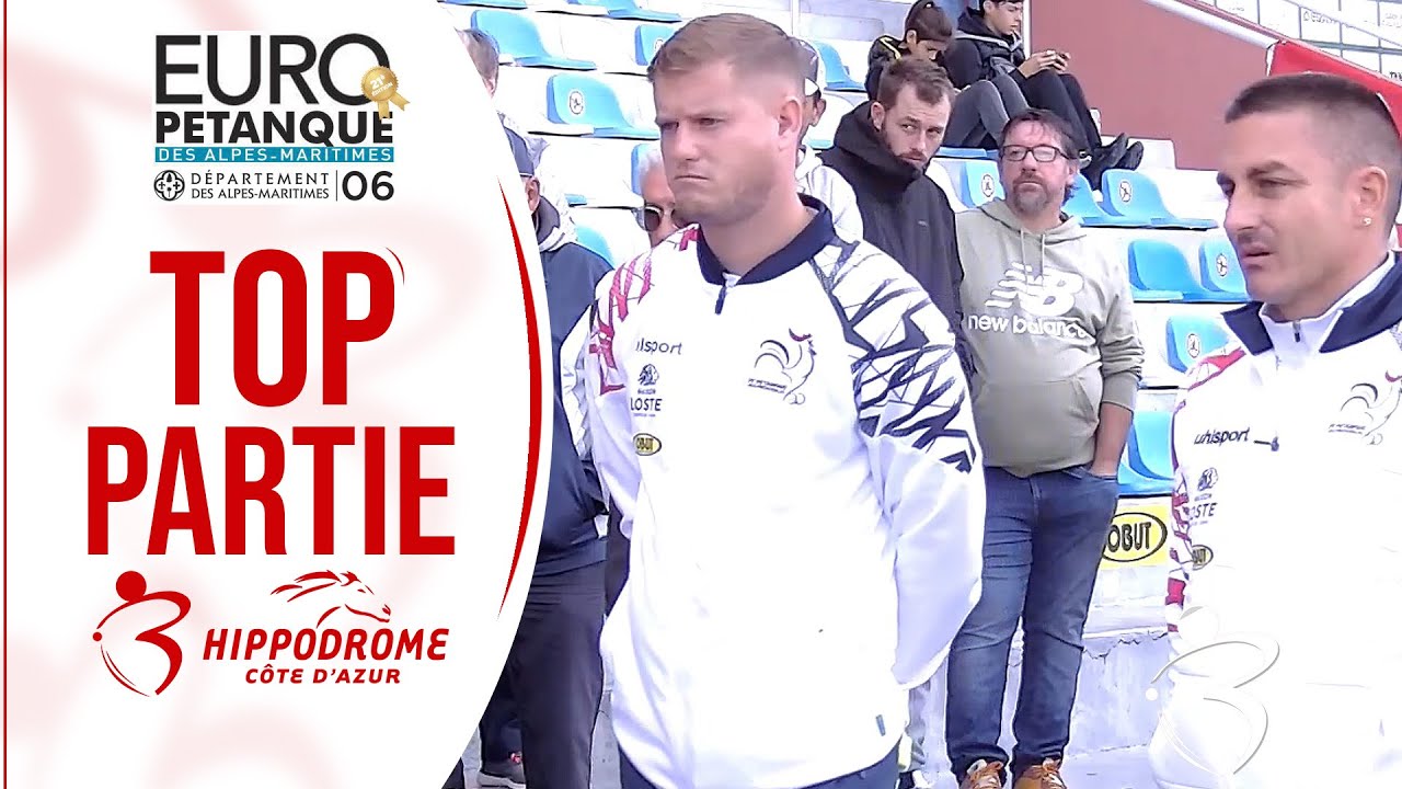 Top partie 👍 Quart FRANCE vs COCCIOLO : Europétanque des Alpes-Maritimes 2023 à Cagnes-sur-Mer