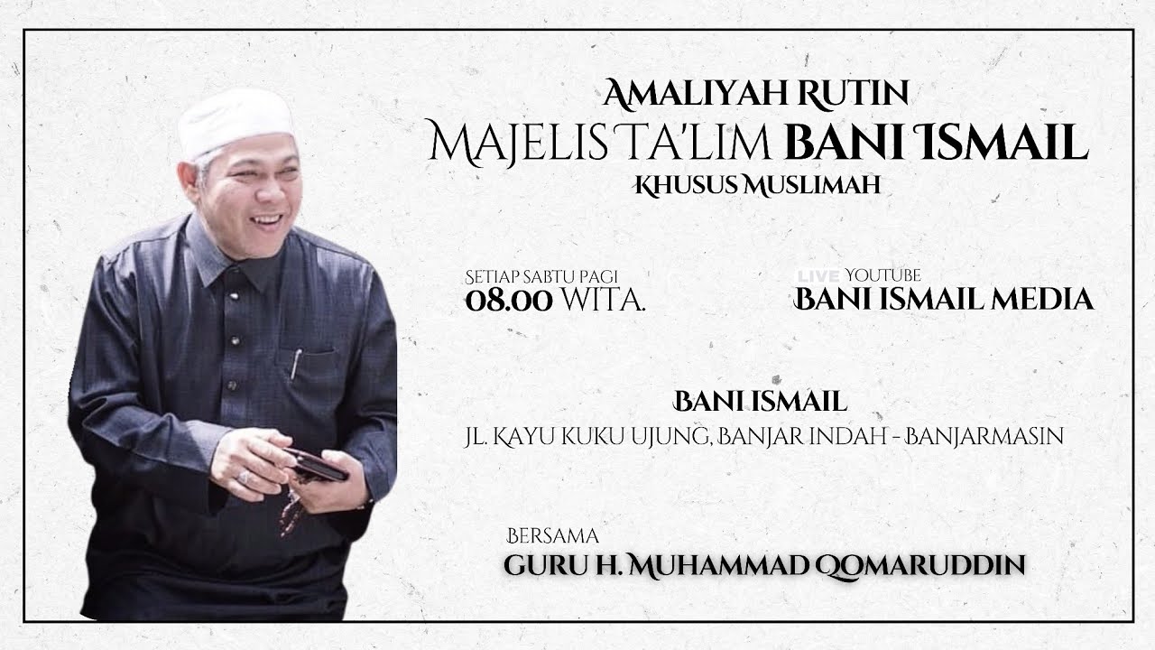 🔴[LIVE] PEMBACAAN BURDAH & KITAB PARUKUNAN JAMALUDDIN | TG. H. MUHAMMAD QOMARUDDIN, 13 DES 2025