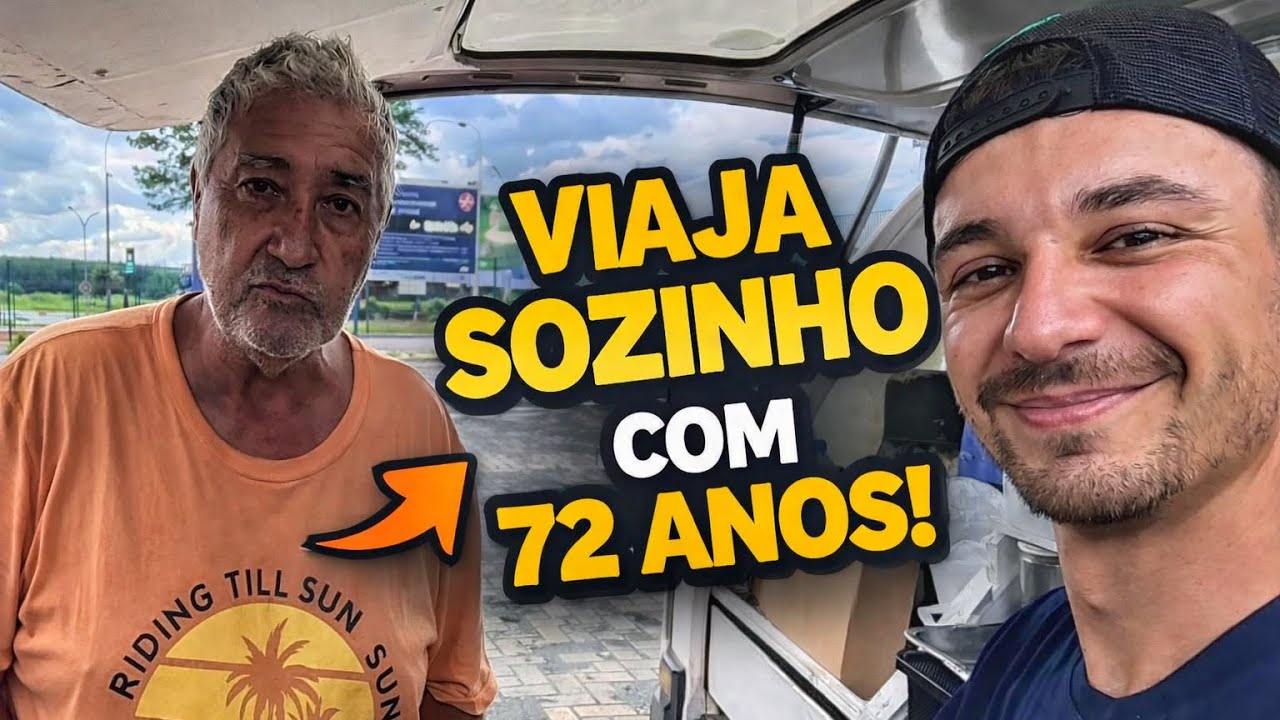 Ep16 Viajando SOZINHO a bordo de uma TOWNER 0.8 - conheça a história do (VÉIO LOCO) 
