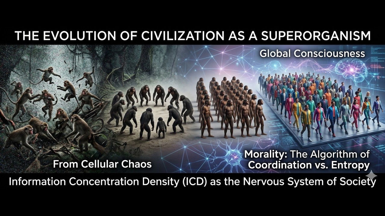 THEORY OF MORALITY AND THE EVOLUTION OF CIVILIZATION AS A SUPER-ORGANISM
