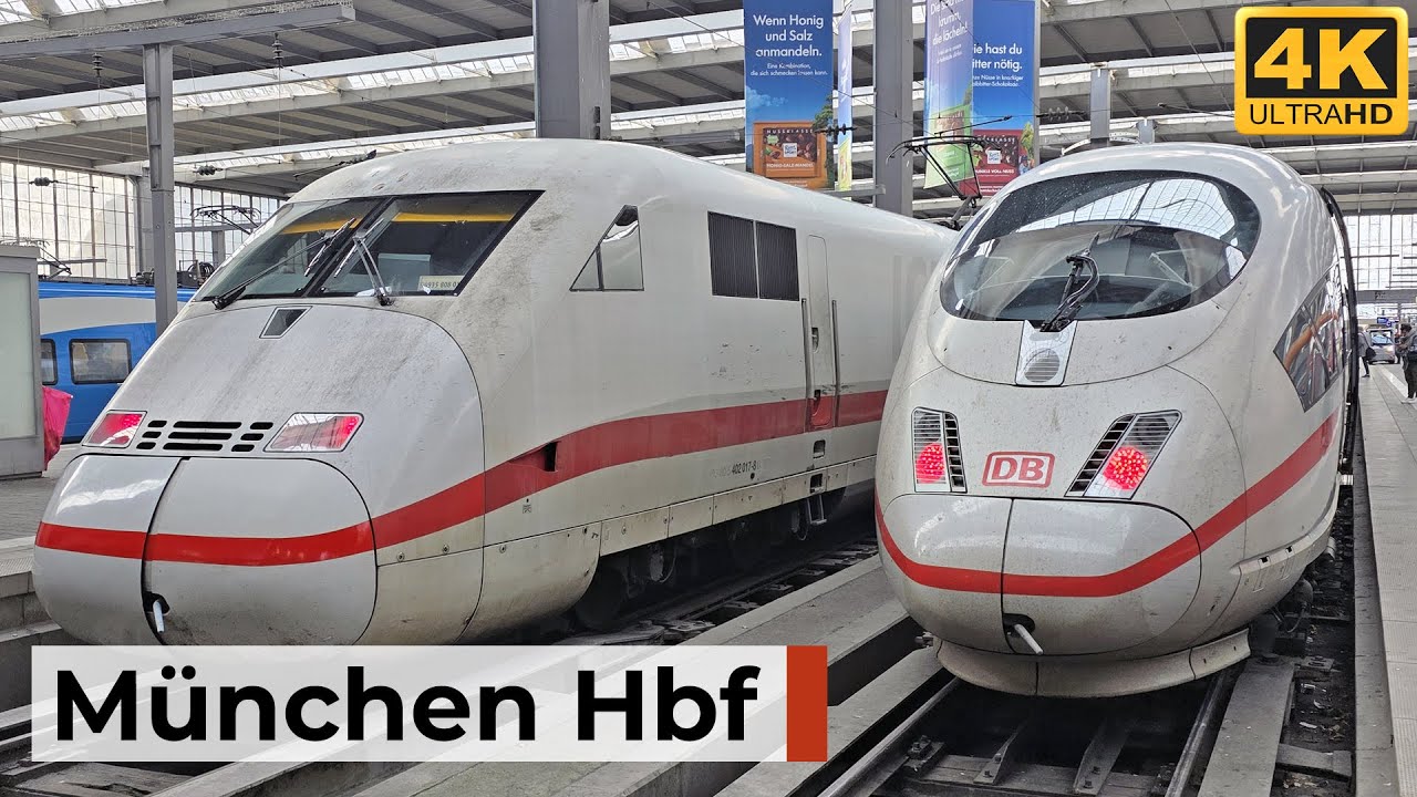München Hbf 30.11.2025 - Dichtes ICE-Taktfeuerwerk, neue Vectron & lebhafter Regionalverkehr