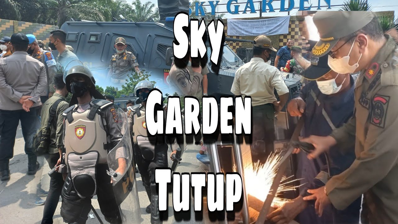 Diskotik Sky Garden Disegel Pemerintah