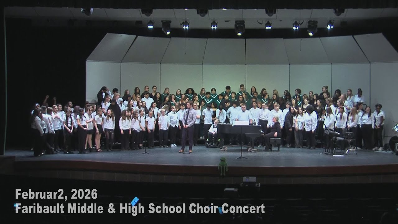 Faribault Middle & High School Choir Concert - February 2, 2026