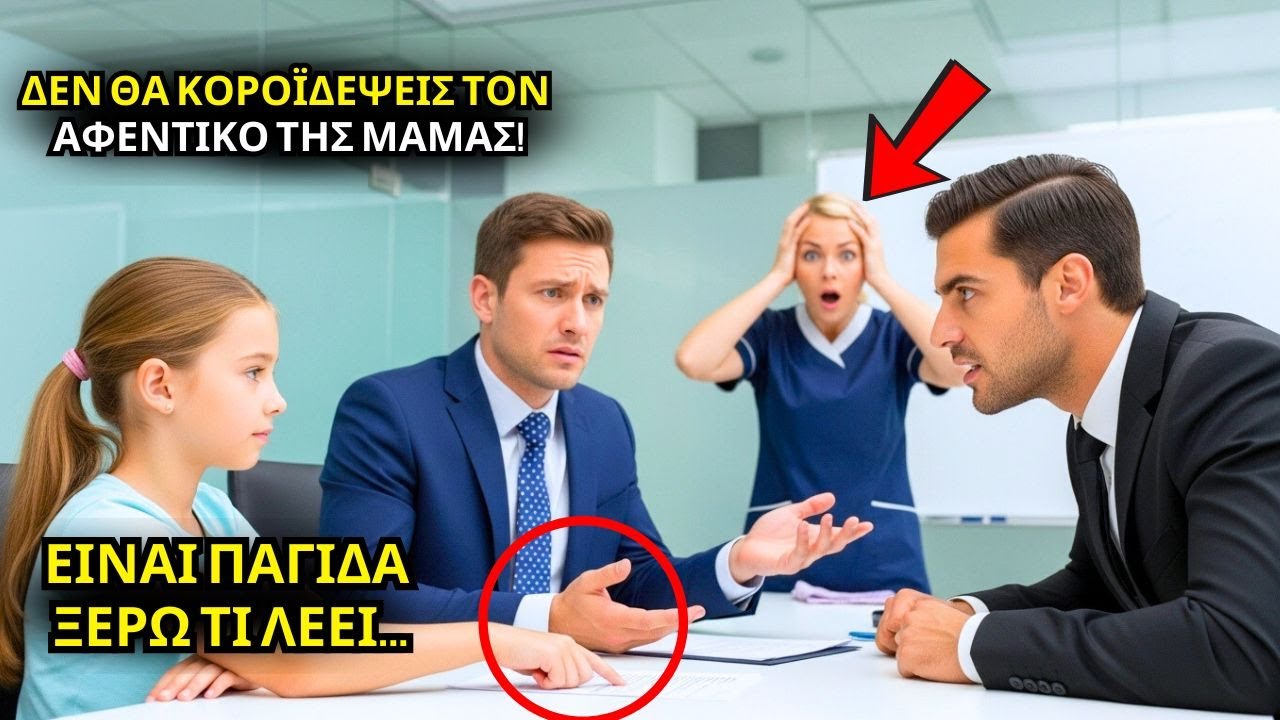Ο Εκατομμυριούχος θα υπέγραφε χωρίς να καταλάβει Γερμανικά... ώσπου η κόρη της καθαρίστριας έκανε
