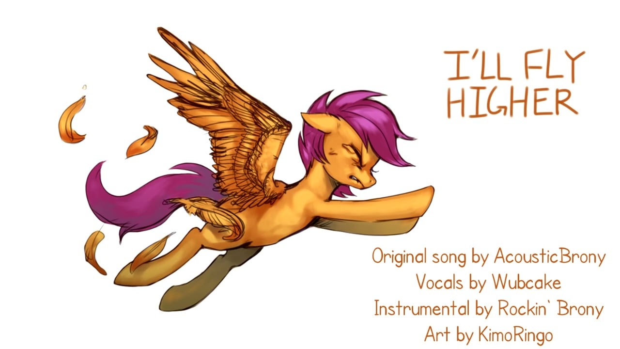 MLP Cover~ I'll Fly Higher (Scootaloo's Theme) - Wubcake
