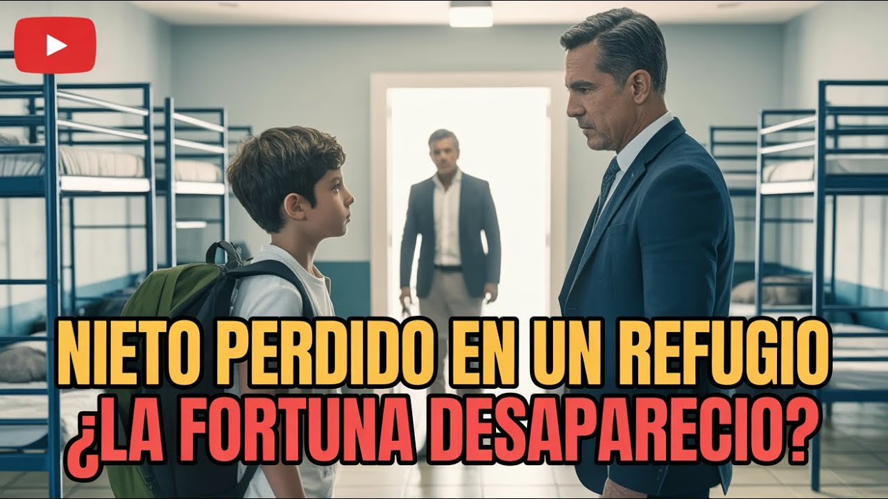 ¡INCREÍBLE! Un multimillonario DESCUBRE a su nieto viviendo en un refugio: ¿Dónde está su FONDO ...