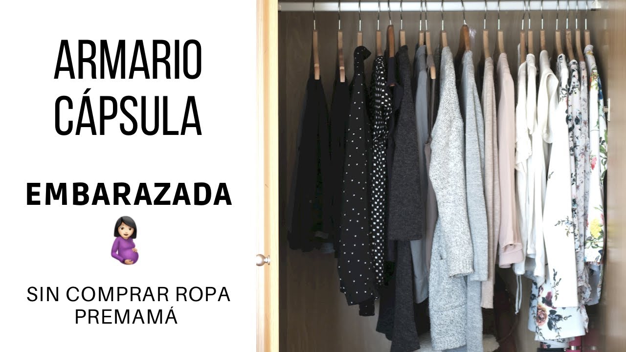 ARMARIO CÁPSULA EMBARAZADA 🤰🏻👗 Sin comprar ropa premamá @LauraViveSimple  MI ARMARIO MINIMALISTA