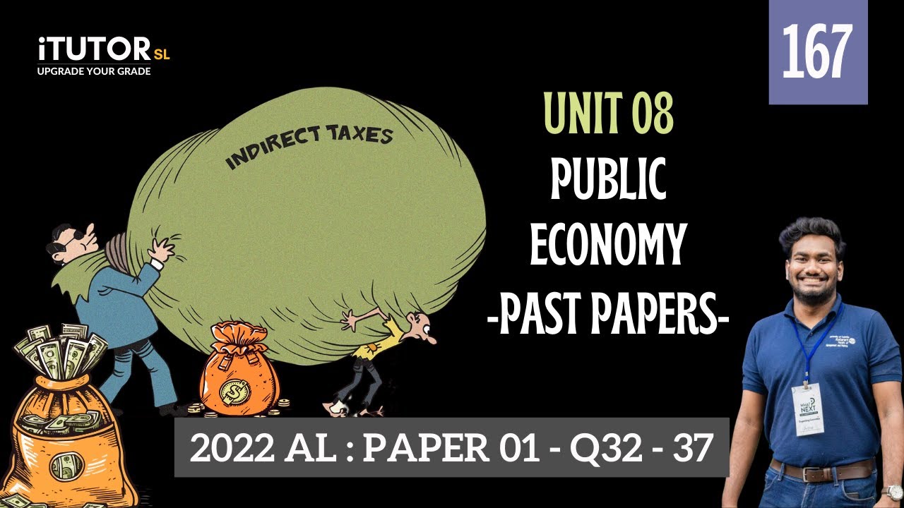 Unit 08 - Public Economy - 2022 AL - Paper 01 - Q32-37