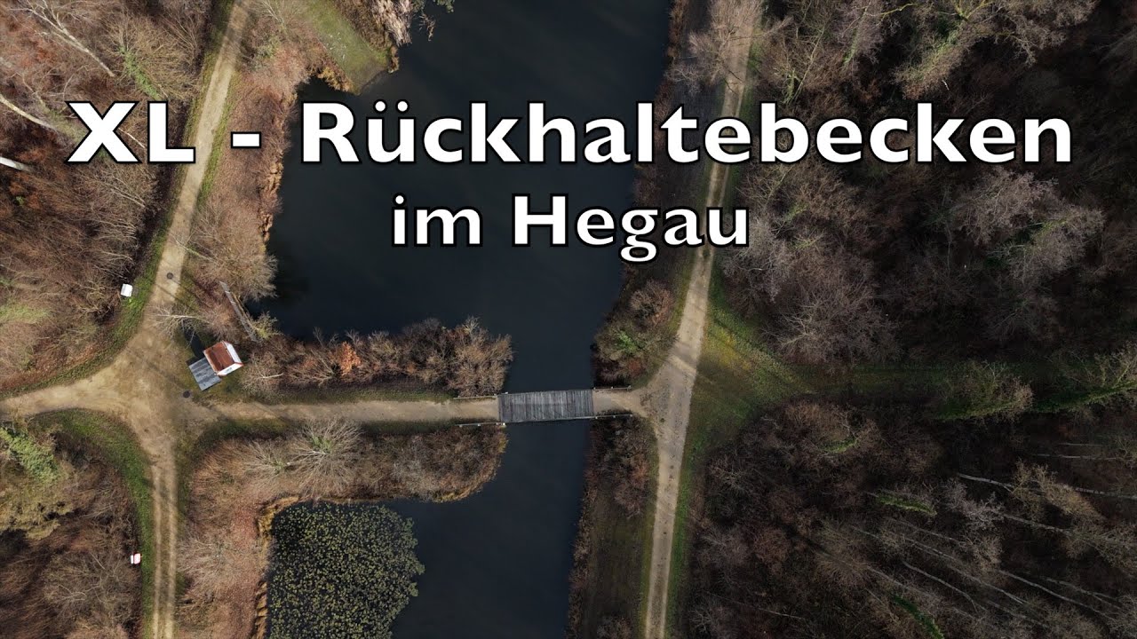 XL Rückhaltebecken im Hegau