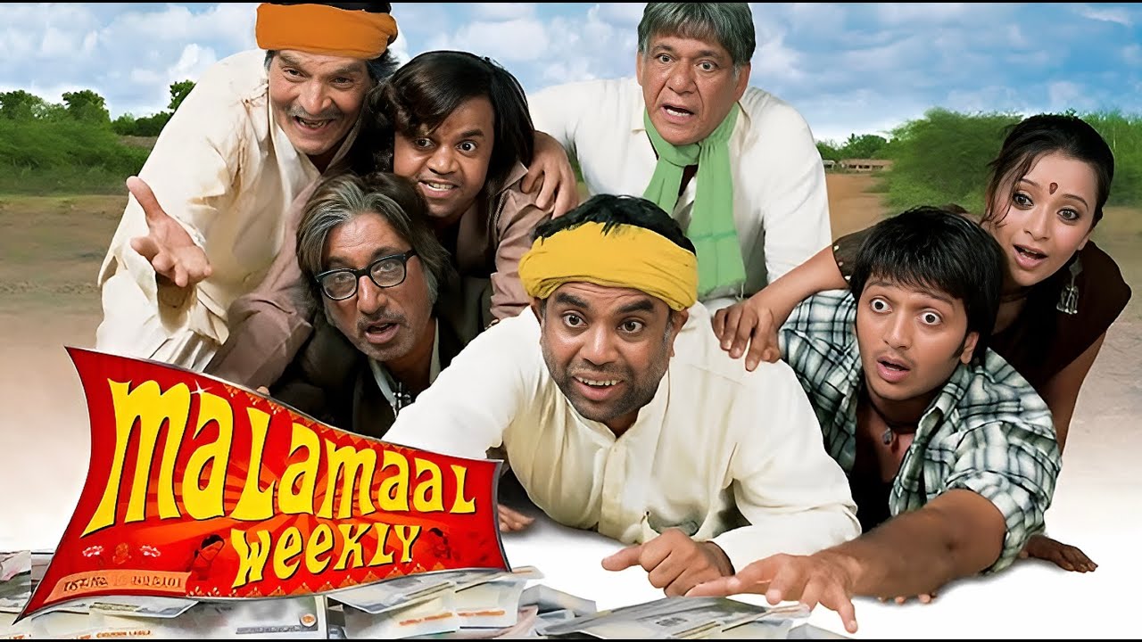 Malamaal Weekly (2006) | Hindi Comedy Film | Paresh Rawal, Om Puri, Riteish Deshmukh