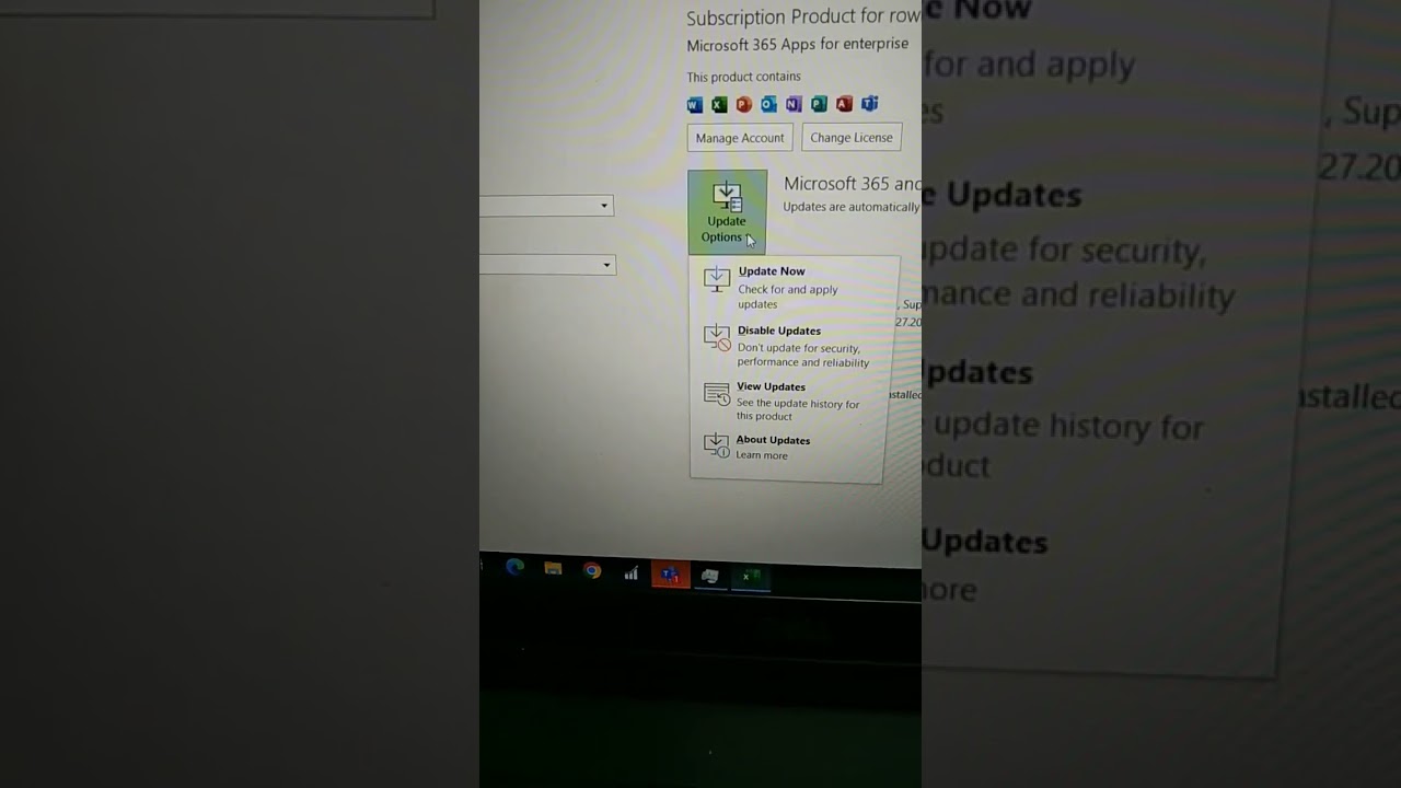 How to Update Microsoft Excel #short#viral