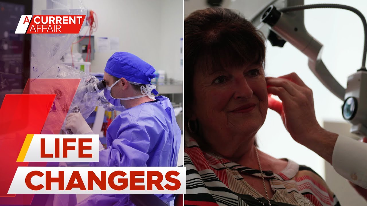Melbourne grandmother regains hearing thanks to generous equipment donation | A Current Affair