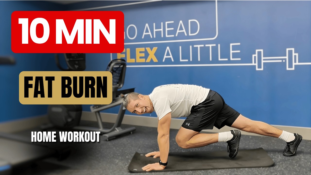 No Time? Try This 💪 10 Minute Fat Burn for Busy Parents